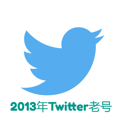 2013年Twitter老号